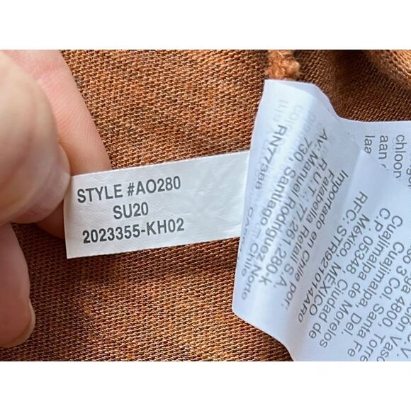 Madewell Knit Cami Midi Dress in Heather Afterglow Red, Size Small - Picture 11 of 14